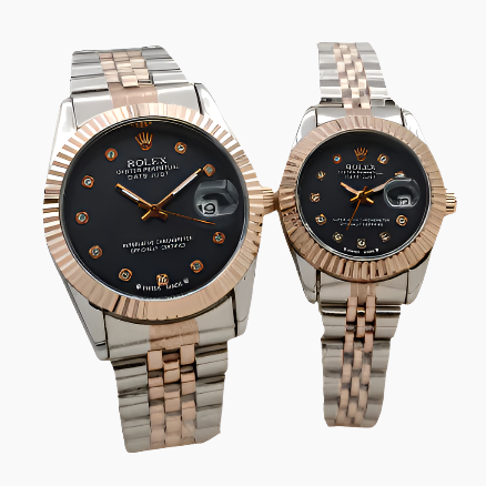 ROLEX DATE-COUPLE WATCHES - OORRAH